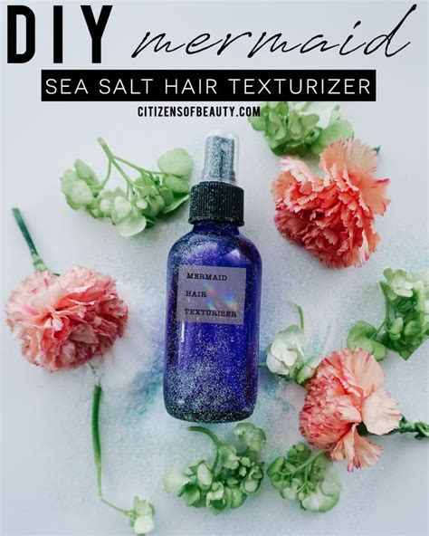 This product is out of stock online. DIY Mermaid Sea Salt Hair Texturizer Spray - Citizens of ...