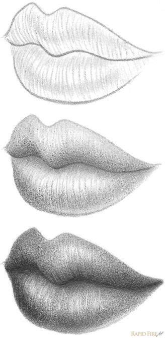 It will show you how to draw realistic lips that doesn't look like worms on the page. we'll start out with the outline of the lip already drawn and this video you explain everything in such a simple step by step way that it seem so do able. step-8-how-to-draw-three-quarter-lips | Lips drawing, Lips ...