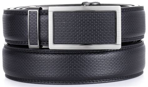 Gallery Seven Leather Click Belt Adjustable Ratchet Belt For Men