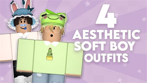 4 Aesthetic Soft Boy Outfits Part 5 With Links Roblox Youtube