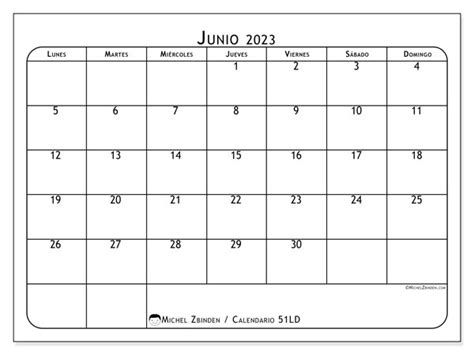 Calendario Junio De 2023 Para Imprimir “51ld” Michel Zbinden Bo