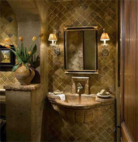 Tuscan Bathroom Design Ideas ~ Room Design Ideas