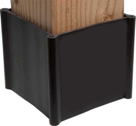 Maybe you would like to learn more about one of these? Post Shields Post Shields 6" Mailbox And Fence Black ...