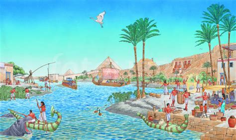 historia de las civilizaciones el comercio en el antiguo egipto historia para niños