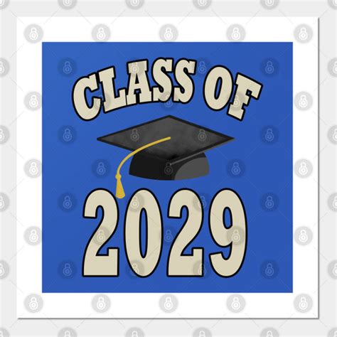 Class Of 2029 Class Of 2029 Posters And Art Prints Teepublic