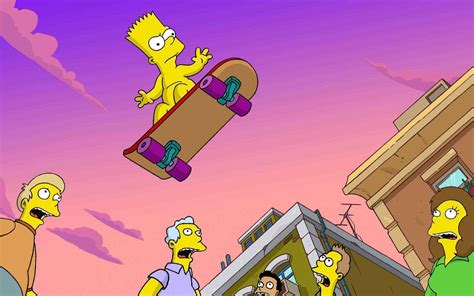 Download Naked Bart Simpson From The Simpsons Movie Wallpaper Wallpapers Com