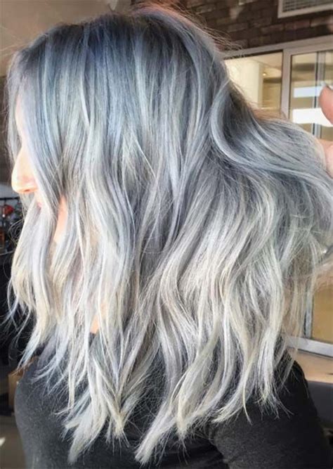 Don't scrub your head when you wash your hair. Silver Hair Trend: 51 Cool Grey Hair Colors & Tips for ...