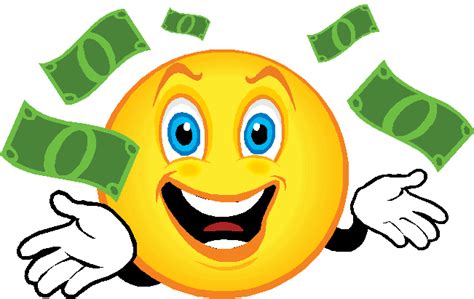 Smiley Face With Money Clipart Best