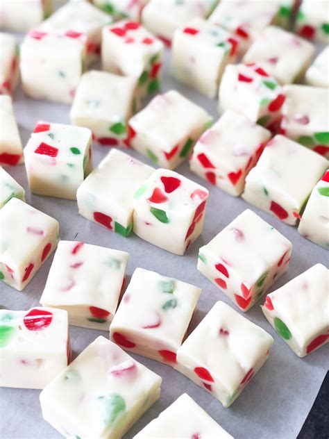 Would you like any nuts in the recipe? Easy Christmas Gumdrop Nougat Candy - A Pretty Life In The ...