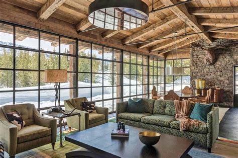 The owner dismantled and 2. Cozy mountain cabin in Montana maximizes minimal space