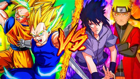 Goku And Vegeta Vs Naruto And Sasuke ║ Combates Mortales De Rap ║ Jay F