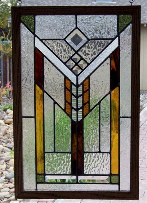32 Best Images About Prairie Style Stained Glass On Pinterest