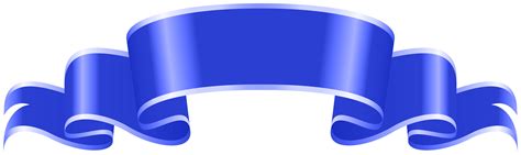 Banner Blue Decorative PNG Clip Art Image | Gallery Yopriceville - High