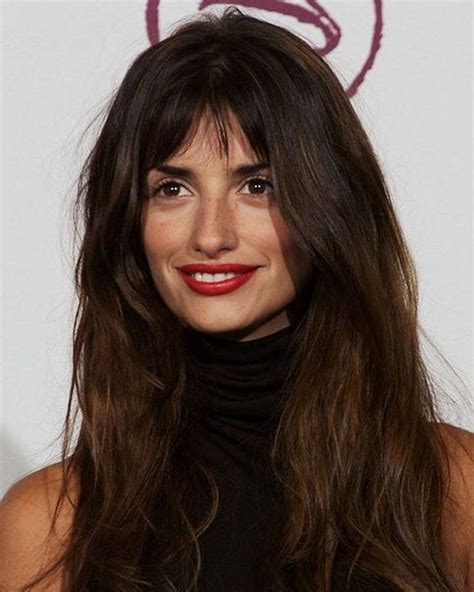 Wispy Bangs On A Young Penelope Hairstyles With Bangs Hair Beauty