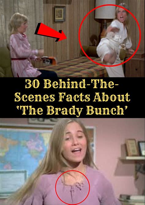 Behind The Scenes Facts About The Brady Bunch The Brady Bunch