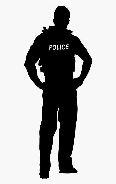 Policeman Swat Team Silhouette Free Photo Police Officer Silhouette