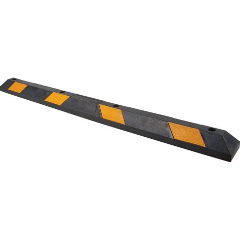 Zenith Safety Products Parking Curbs Rubber 6 L Blackyellow