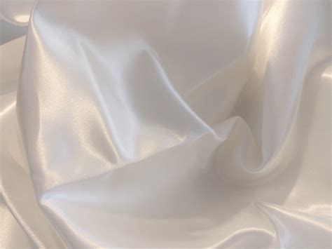 White Satin Fabric 19 X 45 Wide By Dawnsdesignboutique On Etsy