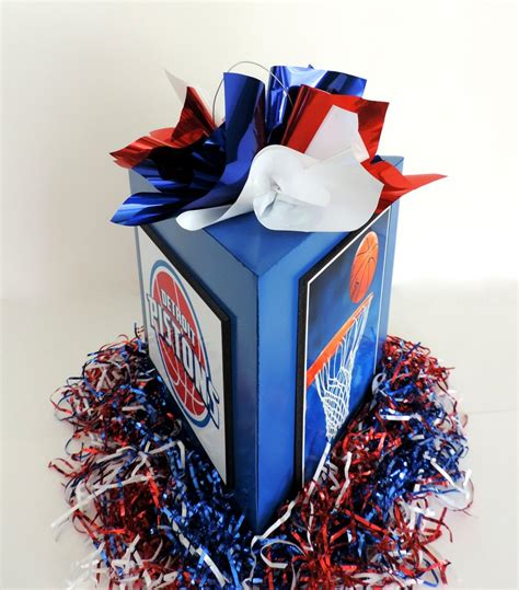 We even carry licensed tableware, including nba, mlb and ncaa. Simple sports centerpiece with a wire to hold balloons. 3 ...
