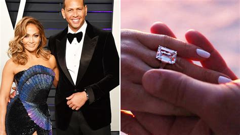 Comparison Of Every Engagement Ring Jennifer Lopez Has Received Alex