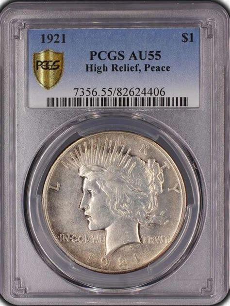 United States Dollar Peace 1921 High Relief In Pcgs Catawiki