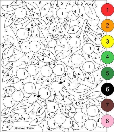Kleuren op nummer deel 2. Pin van Lotte Schepens op Tweede leerjaar | Kleuren met nummers, Kleurplaten, Kleurboek