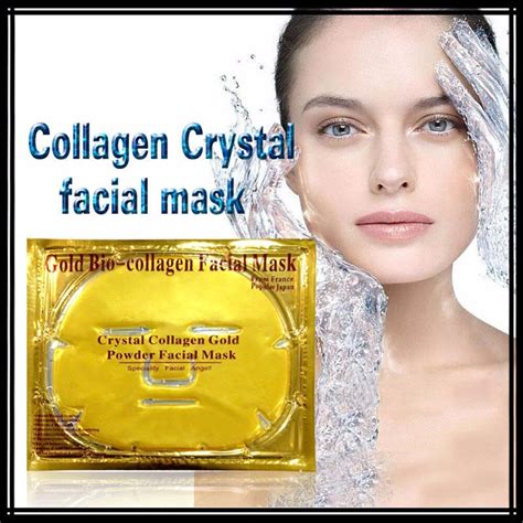 Gold Bio Collagen Facial Face Mask Anti Aging Hydrating Repair Skin