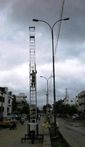 Highlights electrical 7510 langtry street houston, tx 77040. Street Light Maintenance Ladder at Best Price in ...