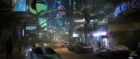 Ghost In The Shell Concept Art By Jonathan Bach Concept
