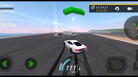 Drive For Speed Simulator 2023 Car Driving Unlocked Sport Car White