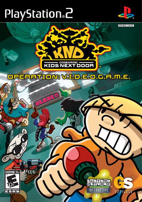 Codename Kids Next Door Operation Videogame Sony Playstation 2 Game