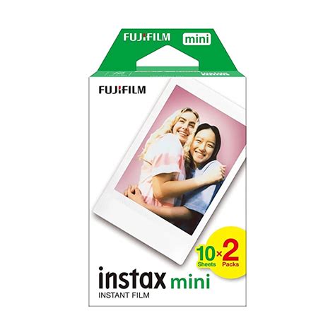 Fujifilm Instax Mini Instant Film Plain White 20 Shots Orms