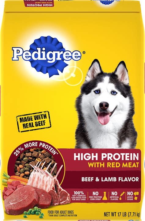 Amazon has a good selection of high protein dog foods for pitbulls and some are mentioned below. Pedigree High Protein Beef & Lamb Flavor Adult Dry Dog ...