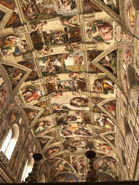 The michelangelo sistine chapel ceiling is famous for its beautiful frescoes. Sistine Chapel Wallpaper 4k - Wallpaper Download