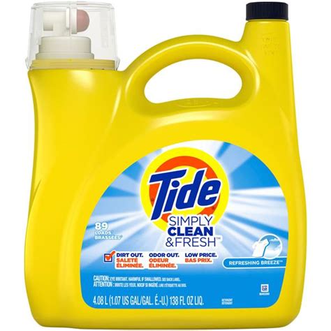 Maybe you would like to learn more about one of these? Tide Simply Clean & Fresh Liquid Laundry Detergent ...