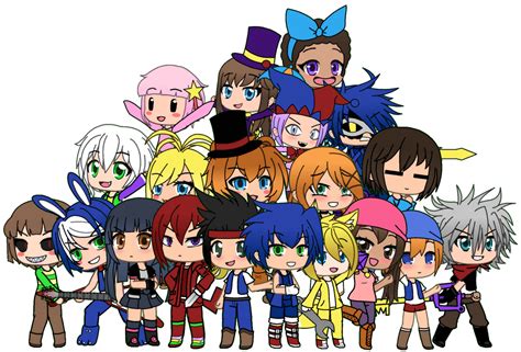 20 Recreated Characters In Gacha Life By Bomb Hedgehog On Deviantart