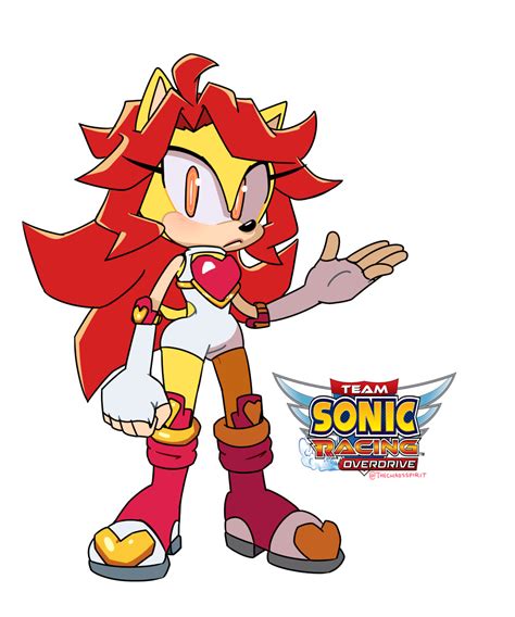 Artstation Team Sonic Racing Overdrive Style Recreation