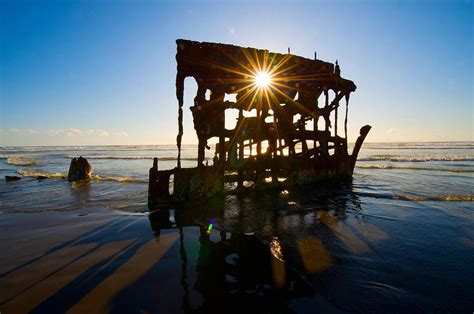 Peter Iredale Shipwreck Fort Stevens Photograph By Panoramic Images