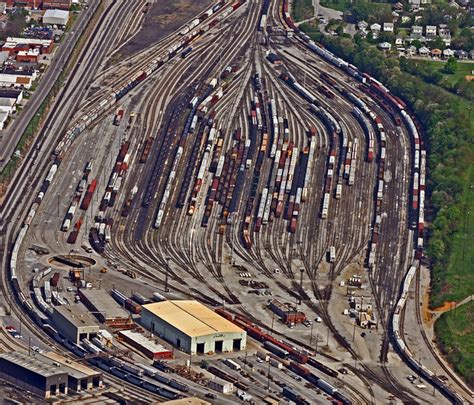 Ns Rail Yard Roanokeva The Norfolk Southern Railroad Rail Flickr