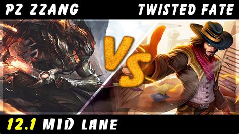 Pz Zzang Yasuo Vs Twisted Fate Mid Patch 121 Yasuo Gameplay Youtube