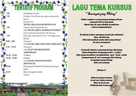 Pengertian, ciri, jenis, manfaat, tujuan : Hasbunallah wa Ni'mal Wakil: BUKU PROGRAM @ PAMPLET TAHUN 2011