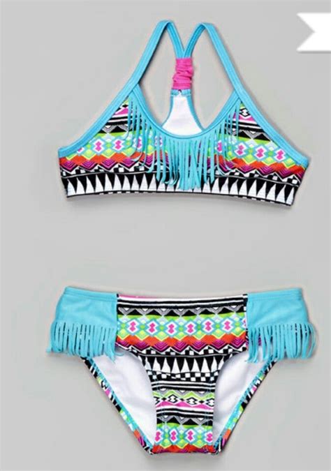 Pin By Terri Faucett On Tween Girls Swimwear High Neck Bikinis