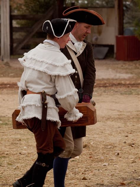 Revolutionary War Reenactment Editorial Stock Image Image Of