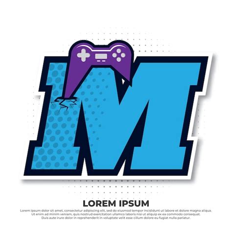 Letter M Gaming Logo