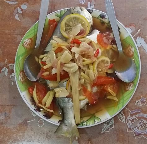 1/2 labu bawang besar (dimayang). Resepi Ikan Terubuk Masin Kukus ~ Resep Masakan Khas