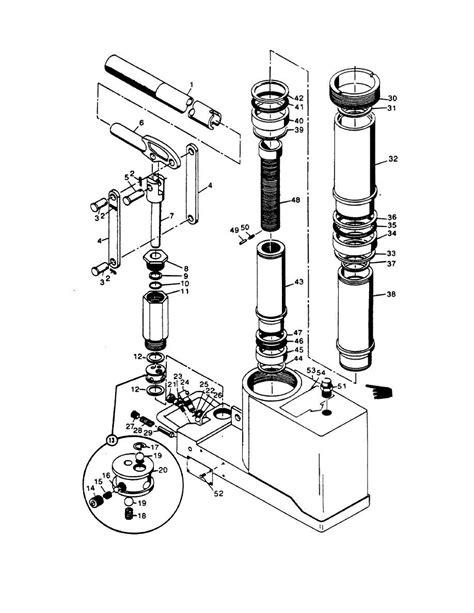 3 Ton Hydraulic Floor Jack Parts Diagram