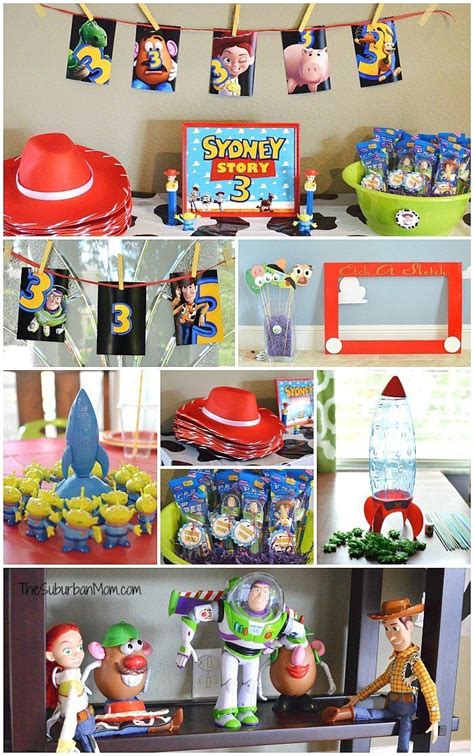 Toy Story Birthday Party With Toys And Decorations