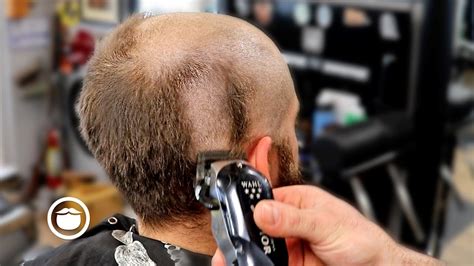 Dramatic Bald Head Shave Transformation The Dapper Den Barbershop