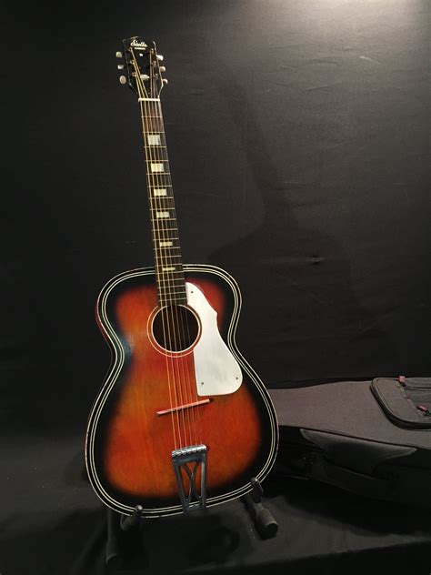 Harmony Stella Acoustic Guitar Serial Number 6495h1141 Comes With