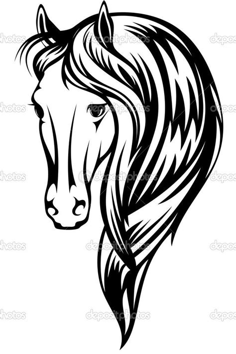 Horse Head Images Drawing Free Download On Clipartmag